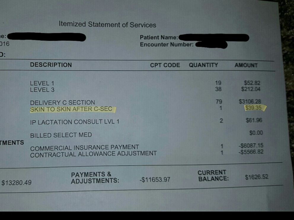 hospital charges $40 to hold baby