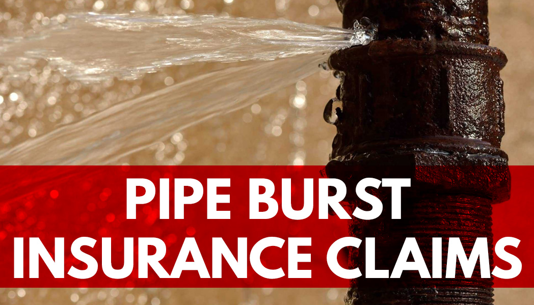 texas pipe burst insurance claims lawyer - water damage insurance claims pipe burst lawyer for insurance - frozen pipe burst claims lawyer