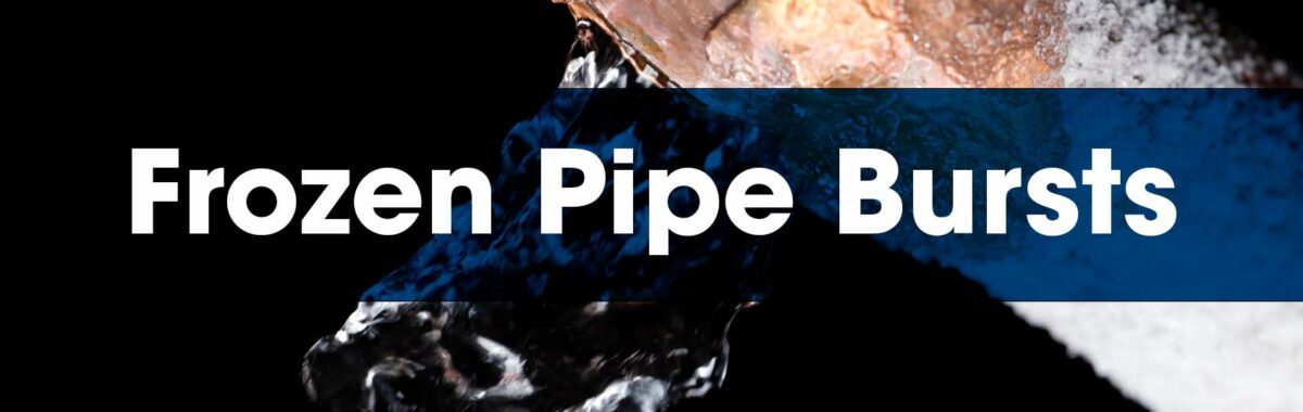 frozen pipe burst texas lawyer insurance claim water pipe damage