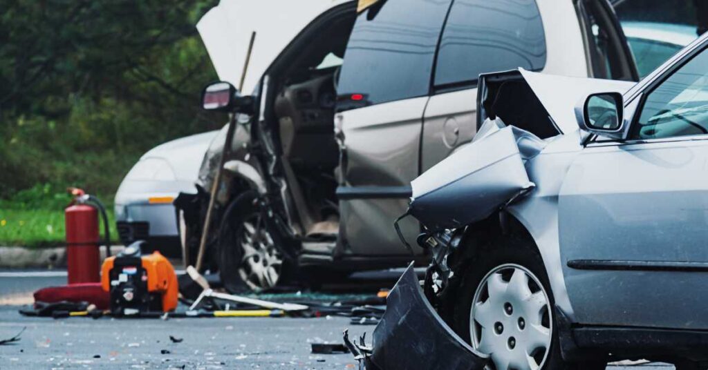 Lane-Splitting Accident