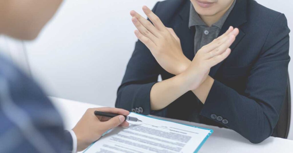 Reject a Settlement Offer