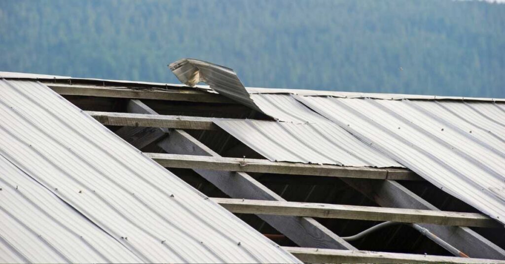 Wind Storm Roof Damage