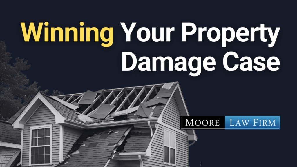 How do I win my property damage case