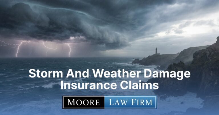 Storm and Weather Damage Insurance Claims